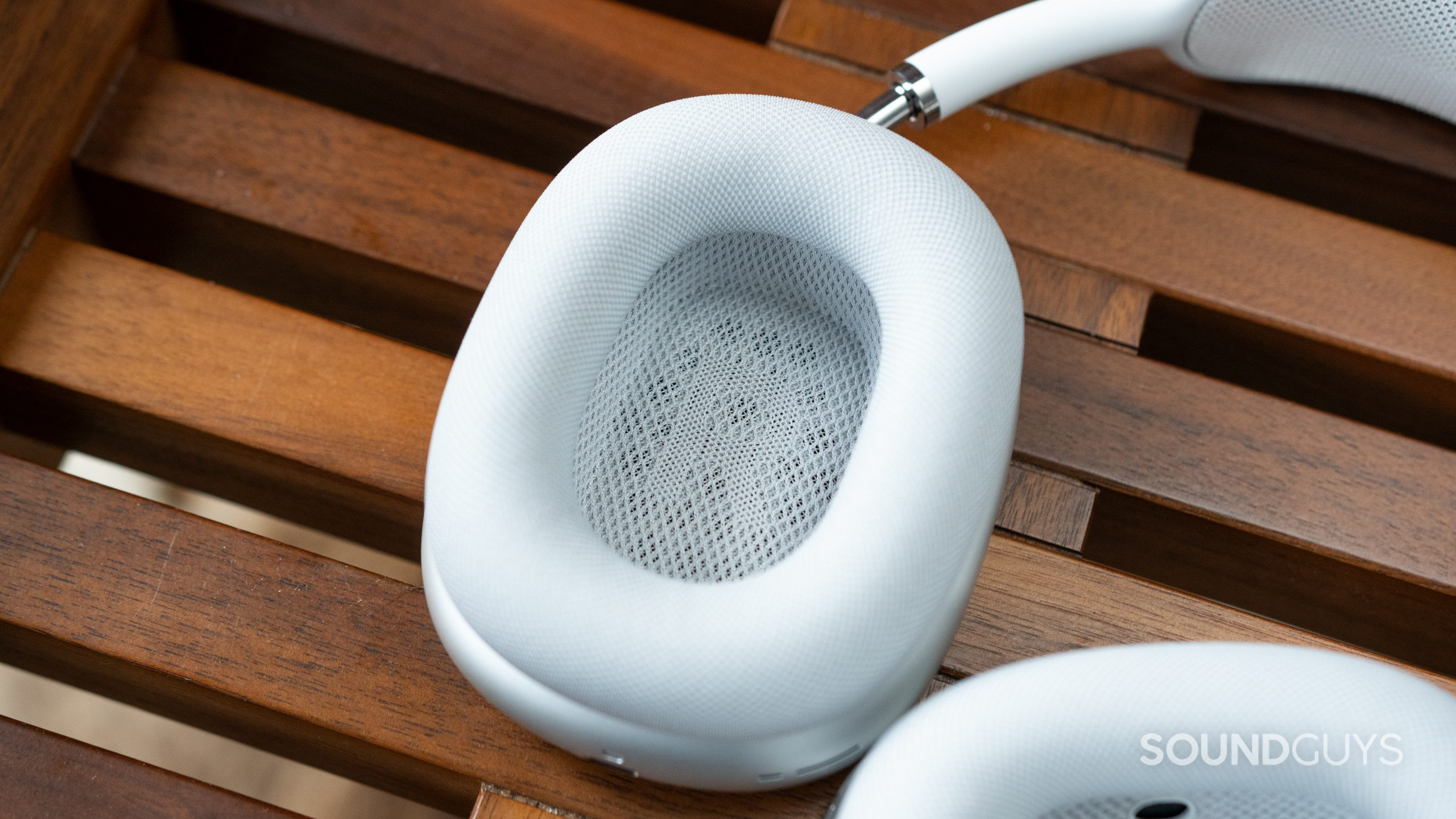 Apple AirPods Max right ear cup. The inside of the right ear cup for the Apple AirPods Max.