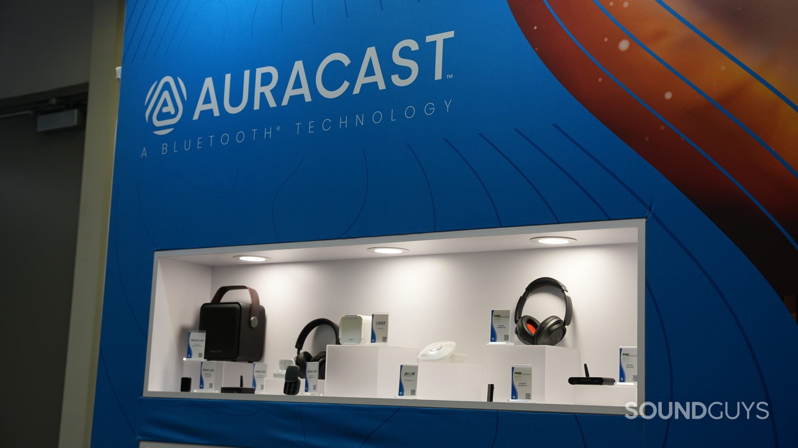Auracast Display Wall