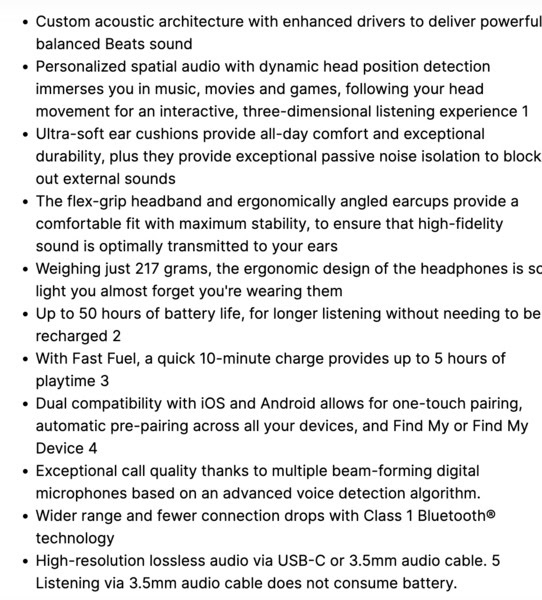 Beats Solo4 details