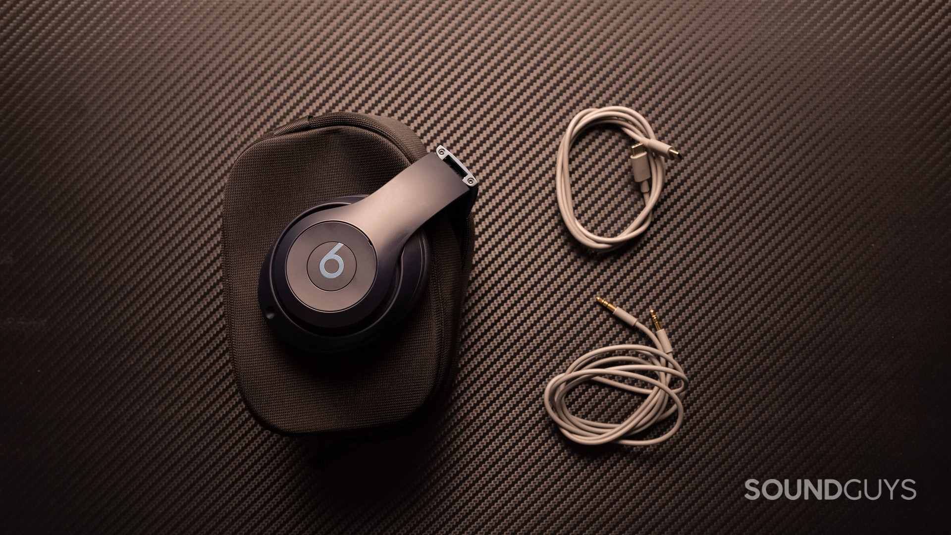 beats-studio-pro-contents A photo of the contents of the Beats Studio Pro packaging.