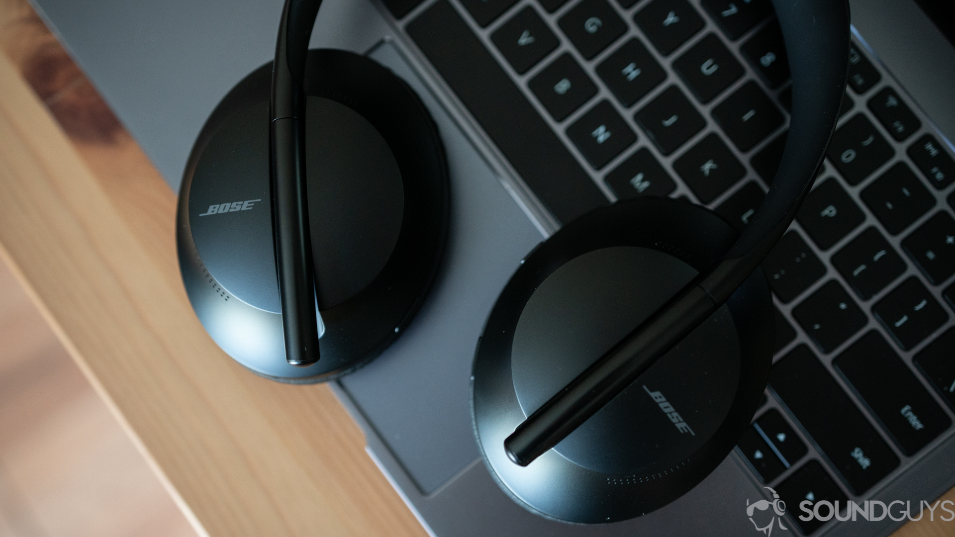 Bose Noise Canceling Headphones 700-7-2 Bose Noise Canceling headphones 700 pictured from above on a Huawei Matebook X Pro