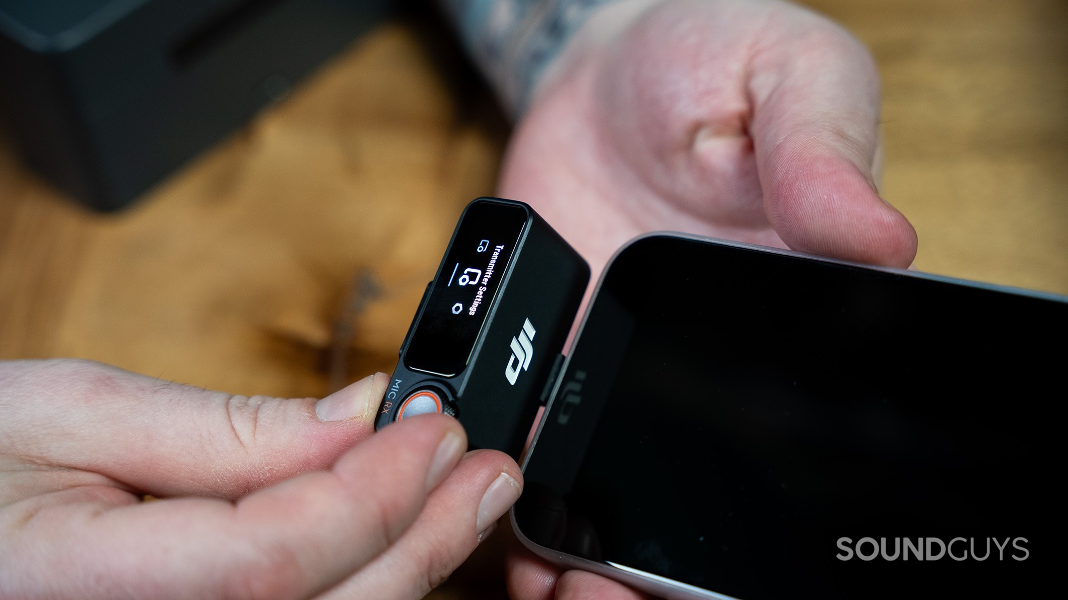 DJI Mic 2 Transmitter iPhone