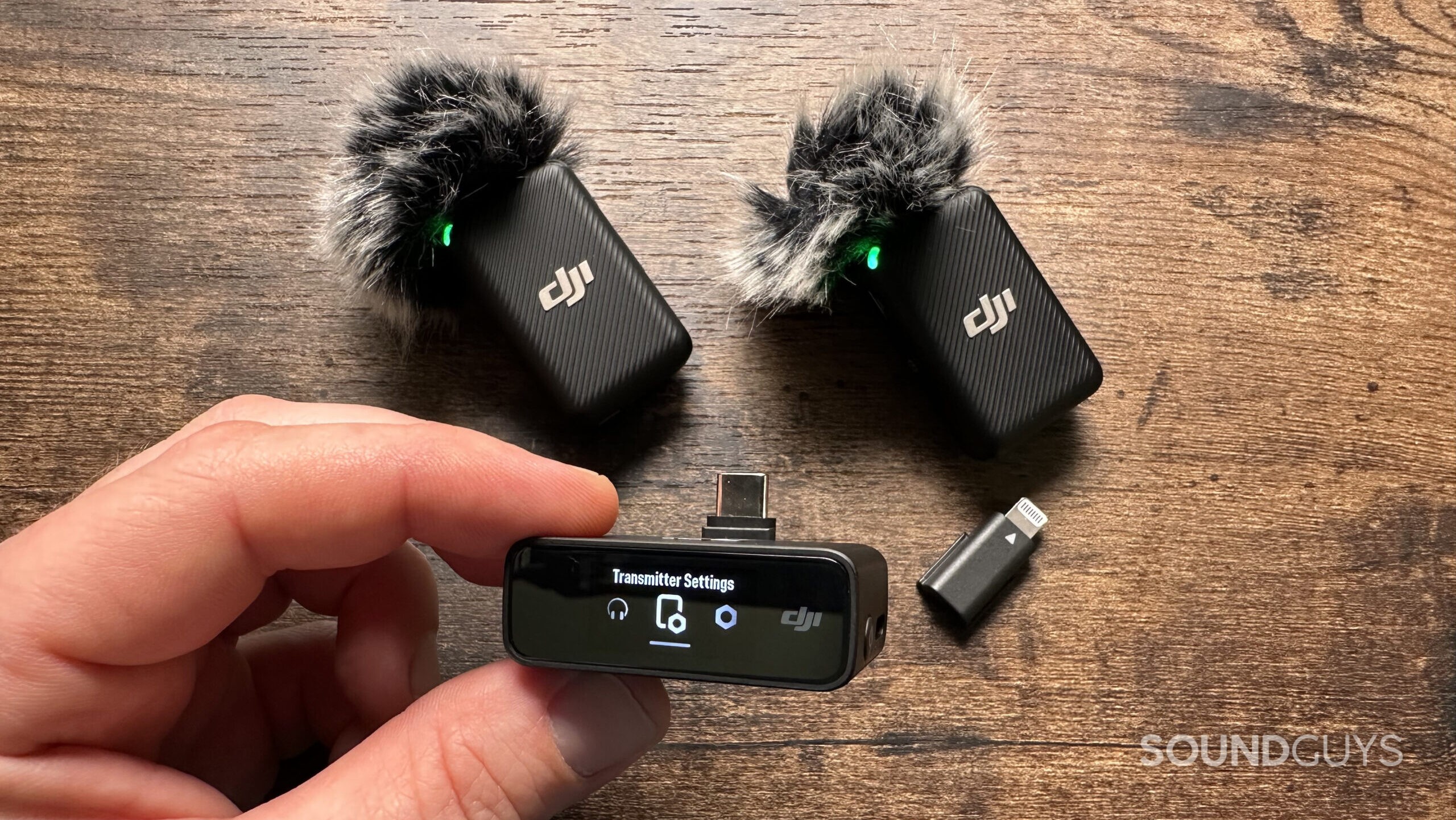 DJI Mic receiver DJI transmitters, receivers and adaptors.