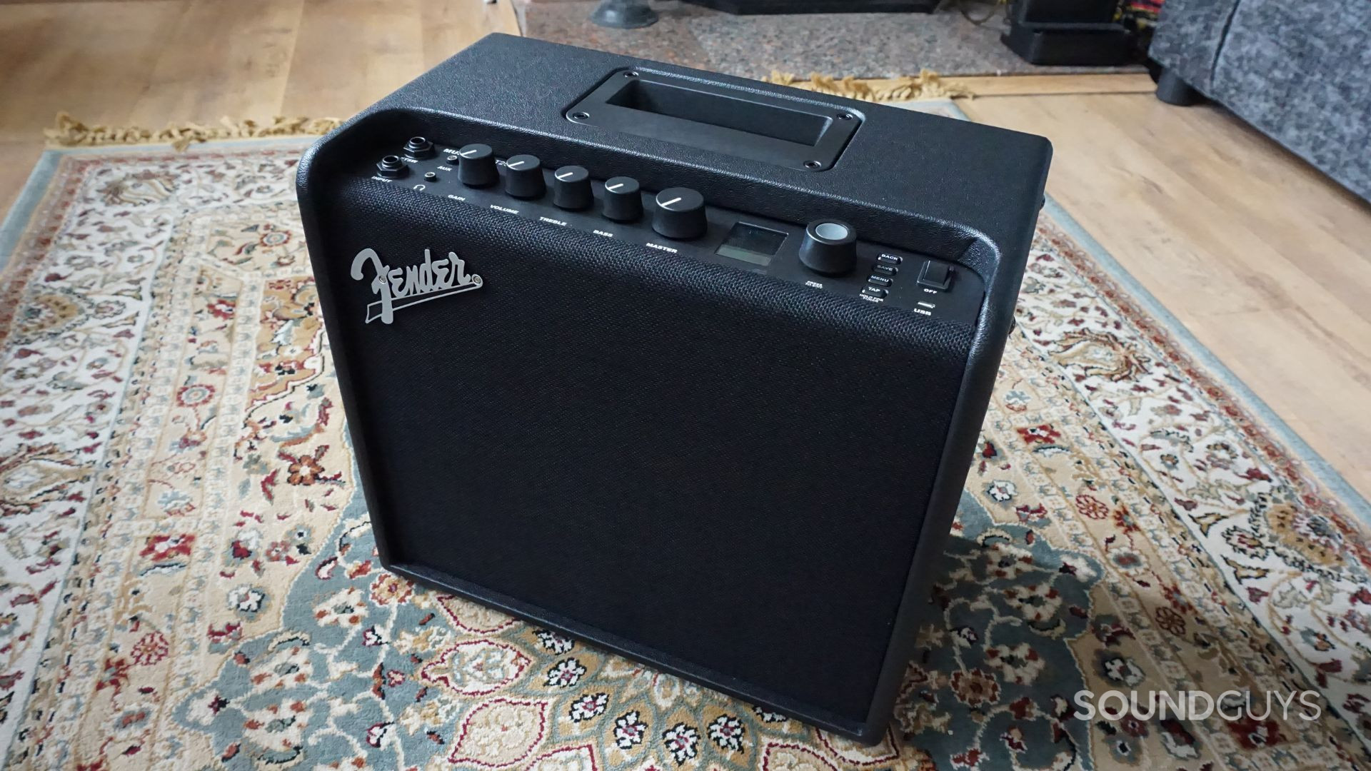 Fender-Mustang-LT25-amplifier The Fender Mustang LT25 has an output power of 25 watts