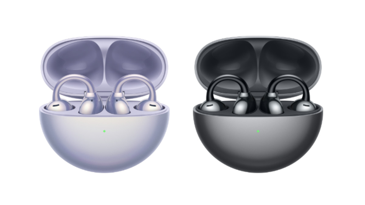 HUAWEI FreeClip earbuds in different colors