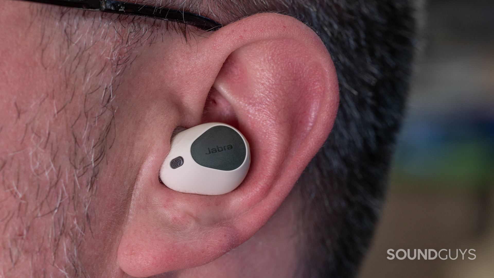 jabra-elite-10-wear A photo of the Jabra Elite 10 Gen 2 in a man's ear.