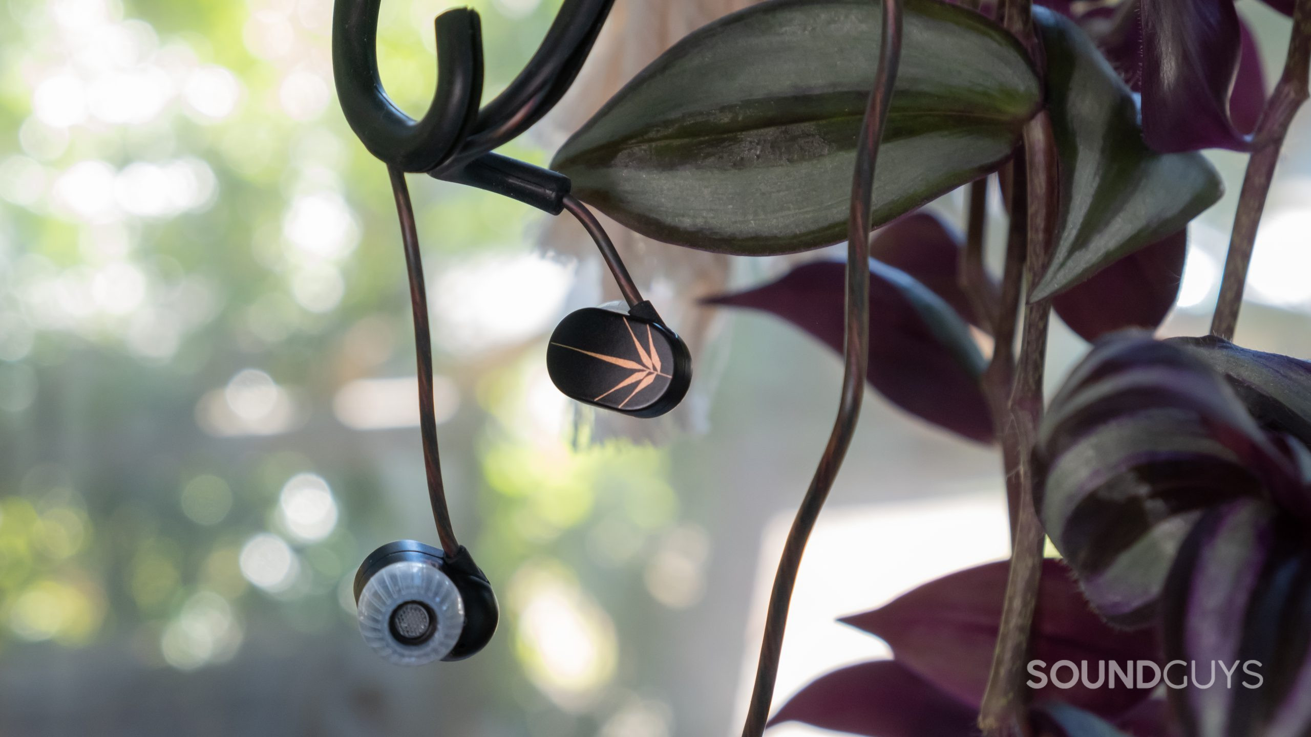 moondrop-chu-with-plant The Moondrop Chu dangles from a purple and green vine.