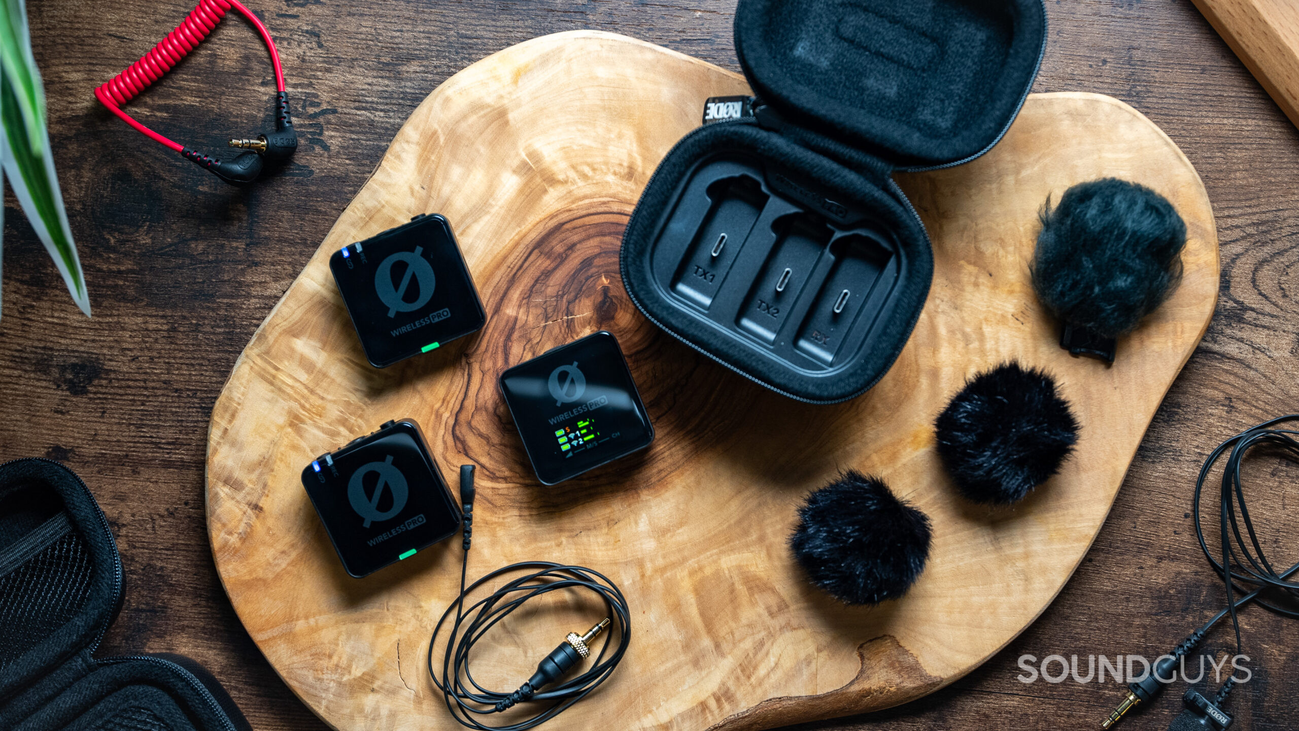 Rode Mic Wireless Pro Featured Image Overhead view of the Rode Wireless PRO