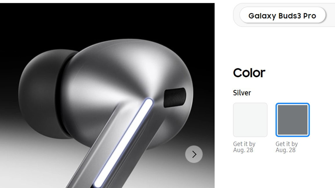 Samsung Galaxy Buds 3 Pro Delayed Shipment Online