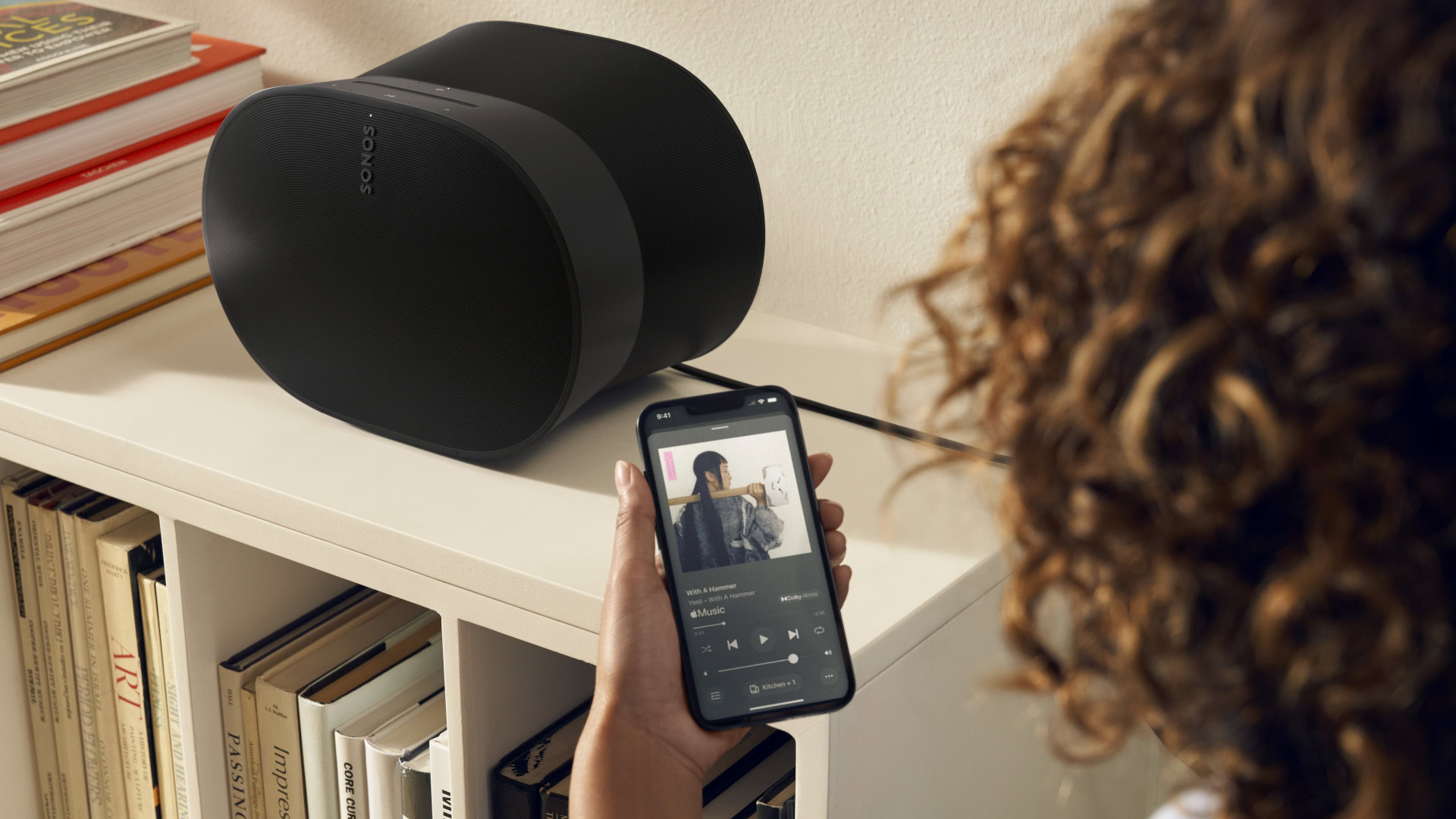 Sonos speaker and phone app