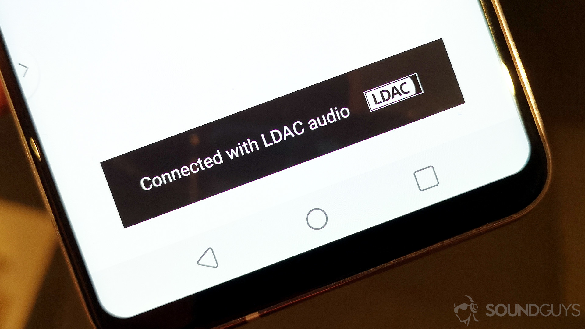 Sony LDAC connected