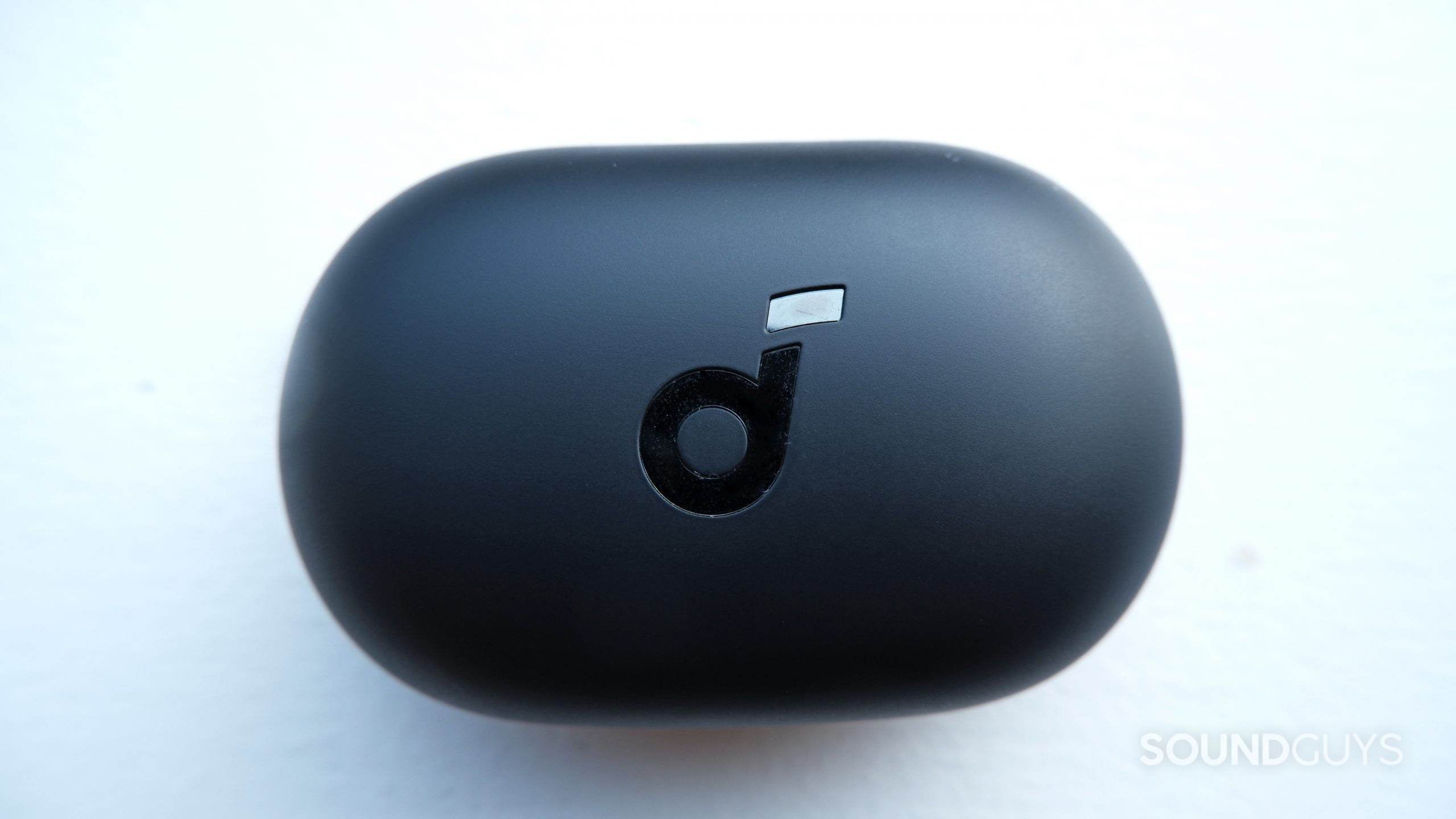 space-a40-case The Anker Soundcore Space A40 case on a white surface.