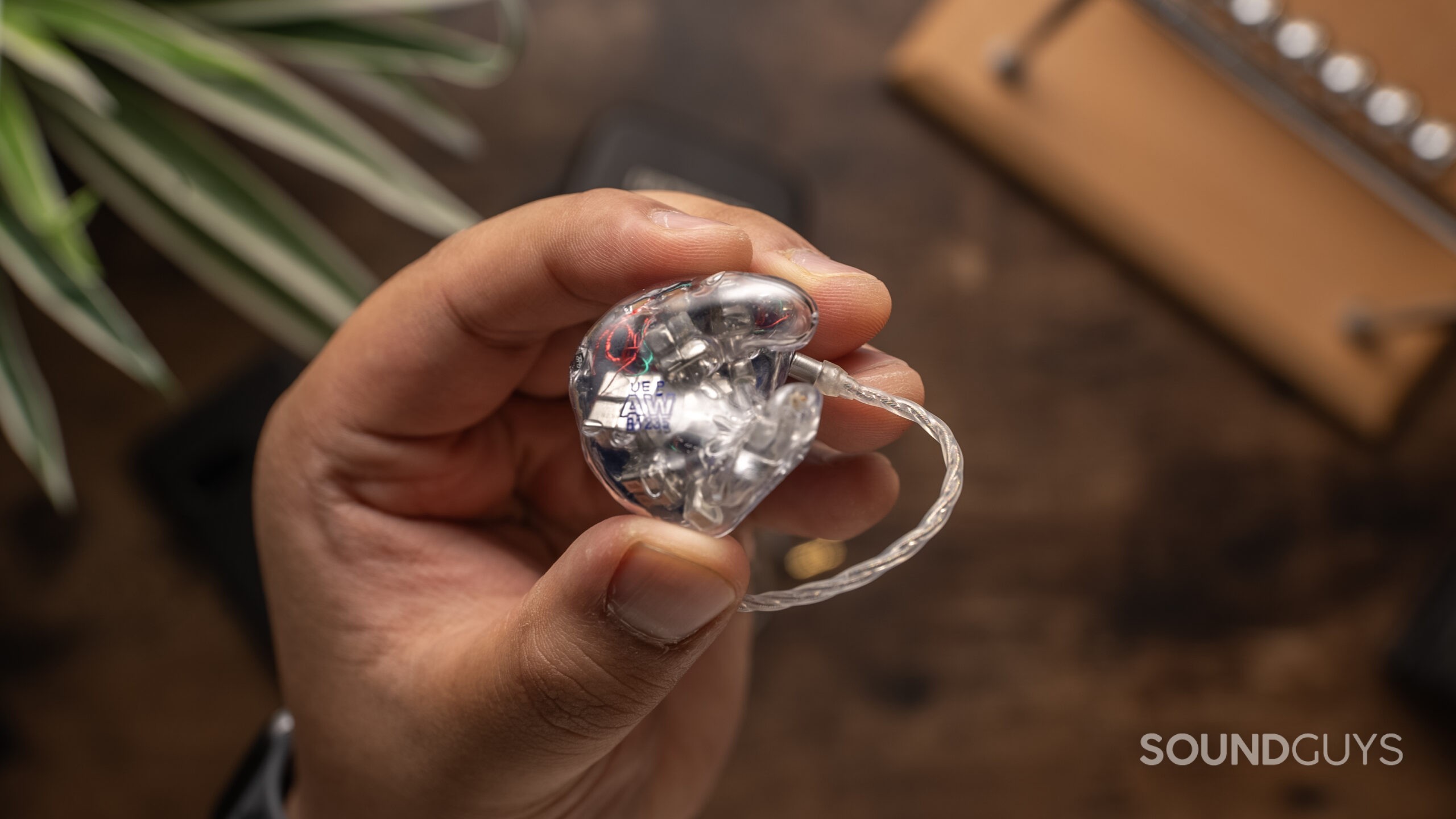 Ultimate Ears UE Premier 6 Ultimate Ears UE Premier showing transparent inside view.
